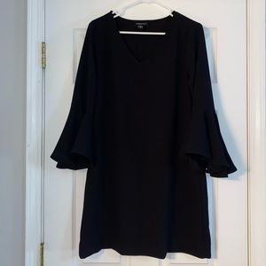Bell Sleeve Shift Dress